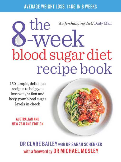 Title details for The 8-Week Blood Sugar Diet Recipe Book by Dr Clare Bailey - Wait list